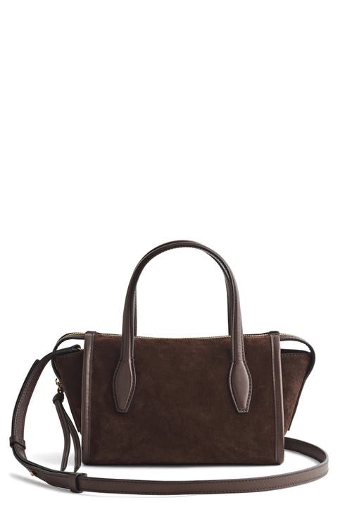 Lexington Suede Crossbody Bag