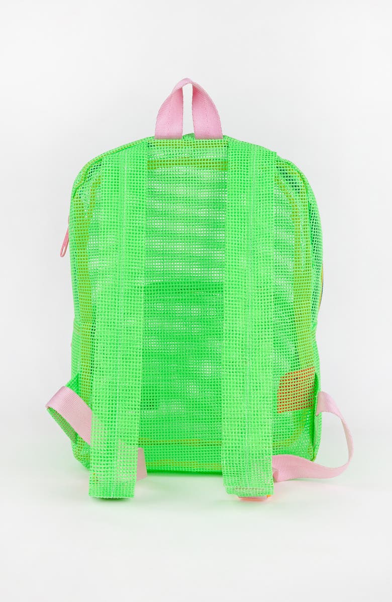 MOKUYOBI Mesh Mini Backpack, Alternate, color, Slime