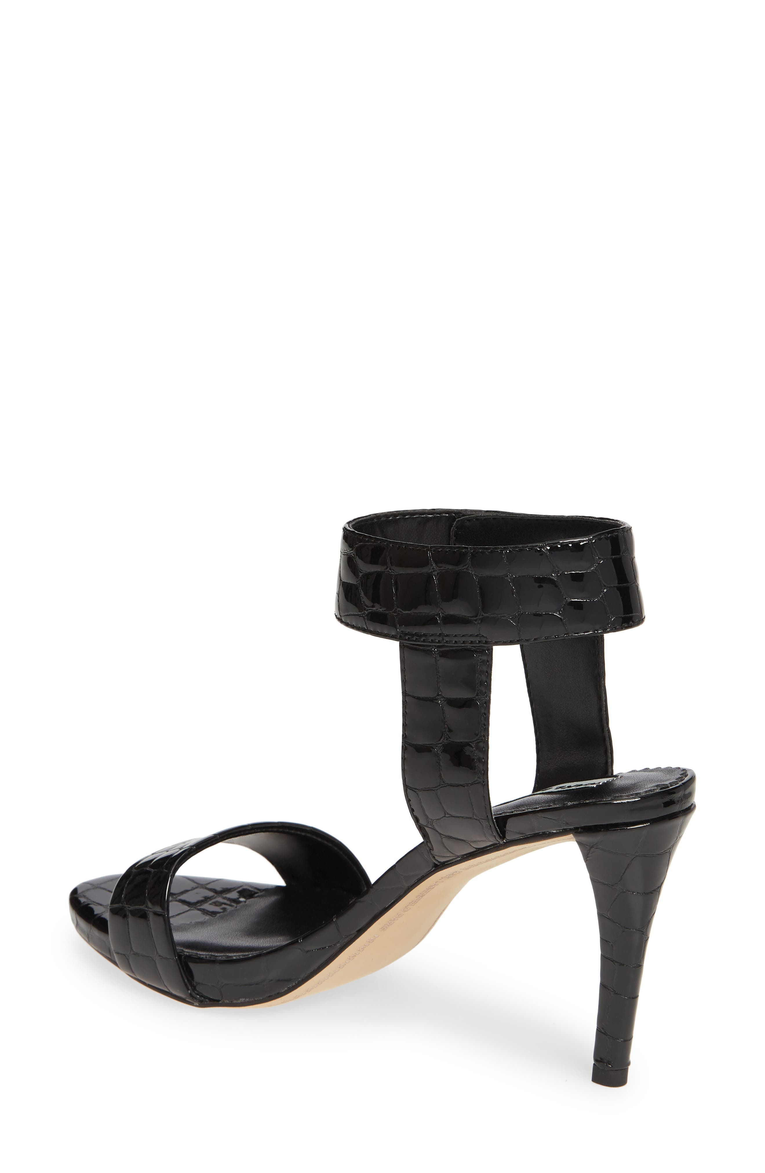 KARL LAGERFELD PARIS Olivia Ankle Strap Sandal, Alternate, color, 
