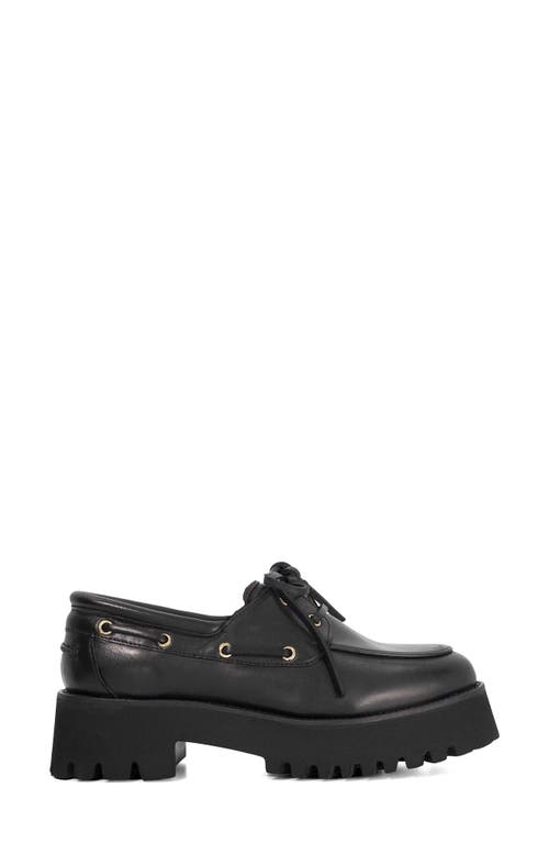 Dune London Griffyn Platform Loafer In Black