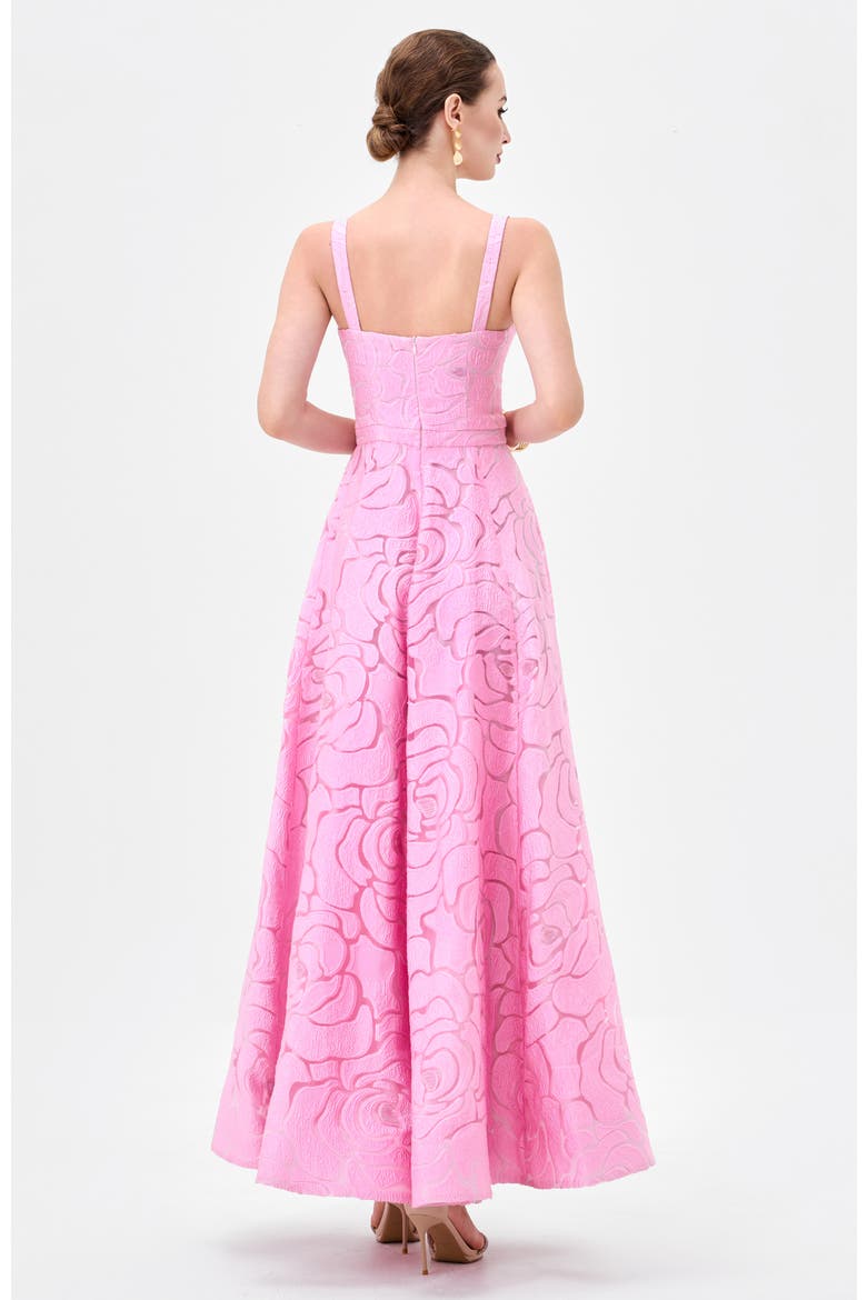 Karinda Square Neck Midaxi, Alternate, color, PINK