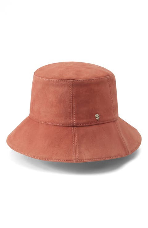 Whitney Leather Bucket Hat