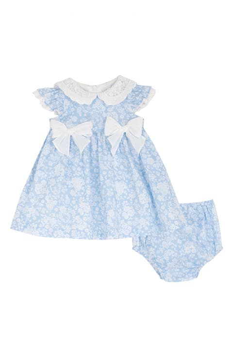 Peter Pan Collar Dress & Bloomers Set (Baby)