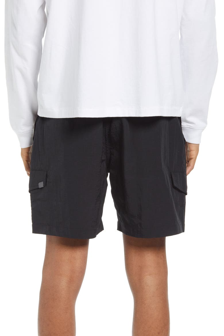 Men's Union Cargo Shorts, Alternate, color, BLACK