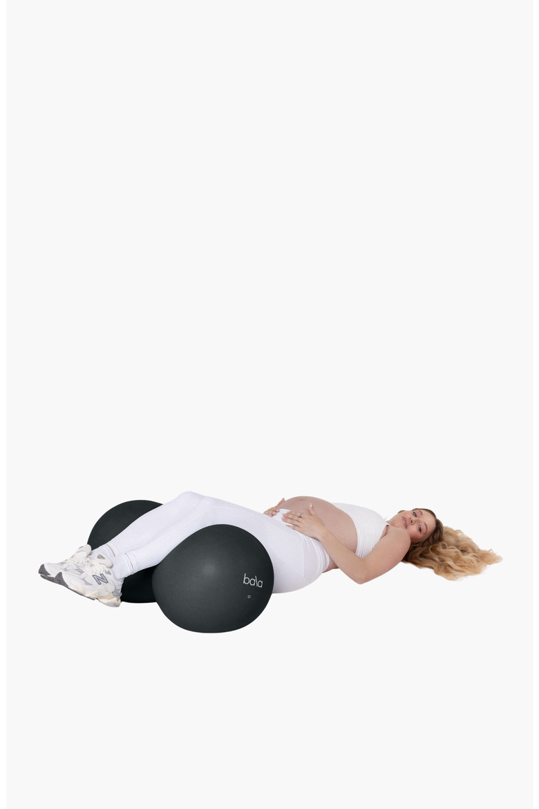 Birthday Peanut Birthing Ball, Alternate, color, Charcoal