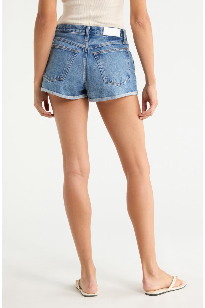 Daisy Cuffed Denim Shorts, Alternate, color, DAY TRIPPER
