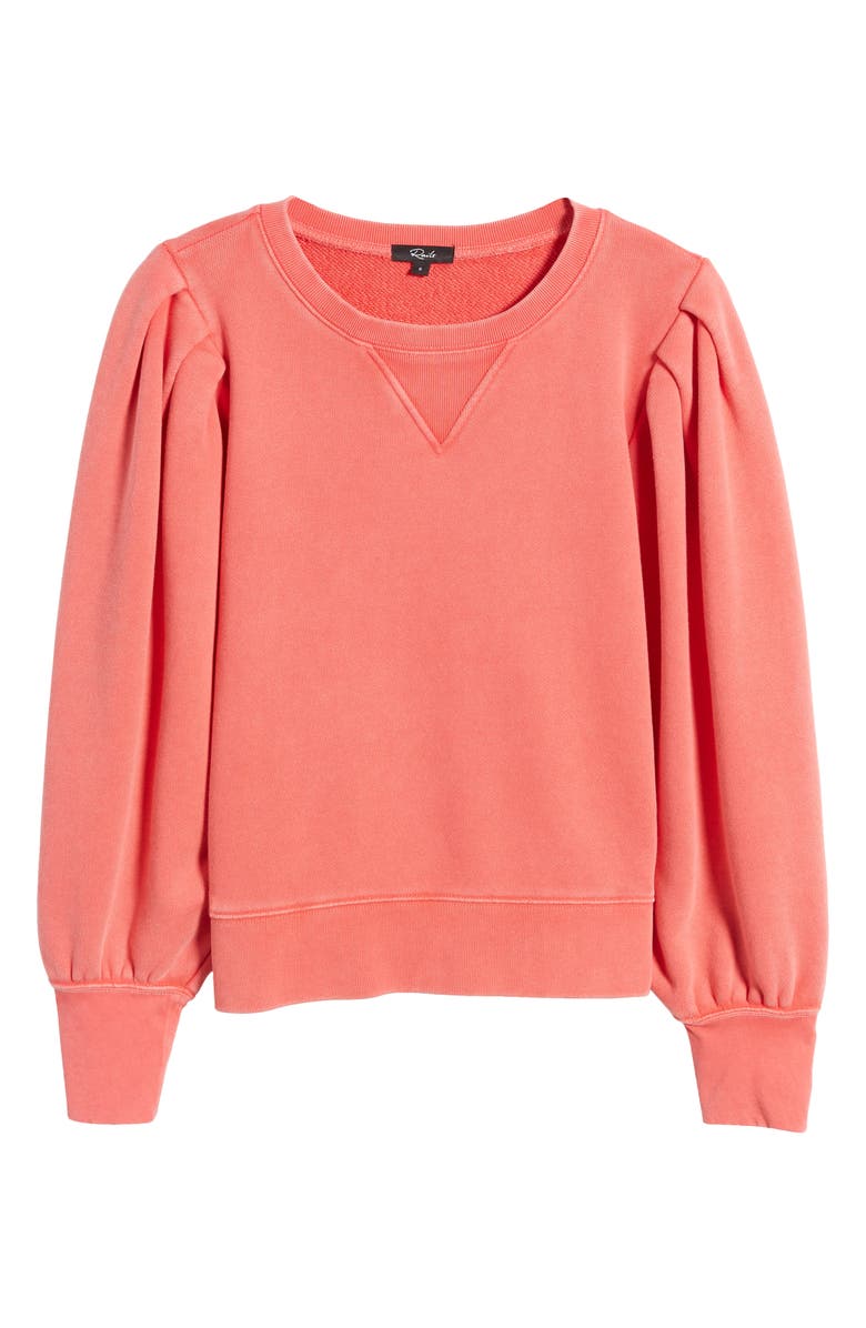 Rails Tiffany Balloon Sleeve Cotton Sweatshirt, Alternate, color, 