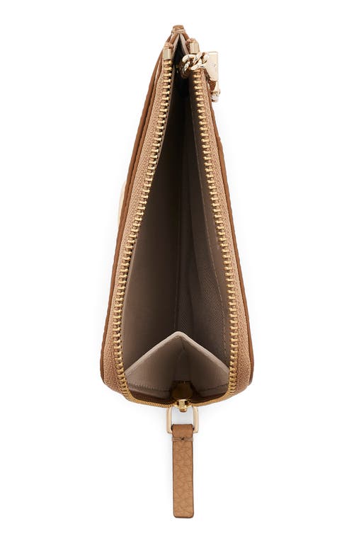 Marc Jacobs The J Marc Top Zip Multi Wallet In Brown