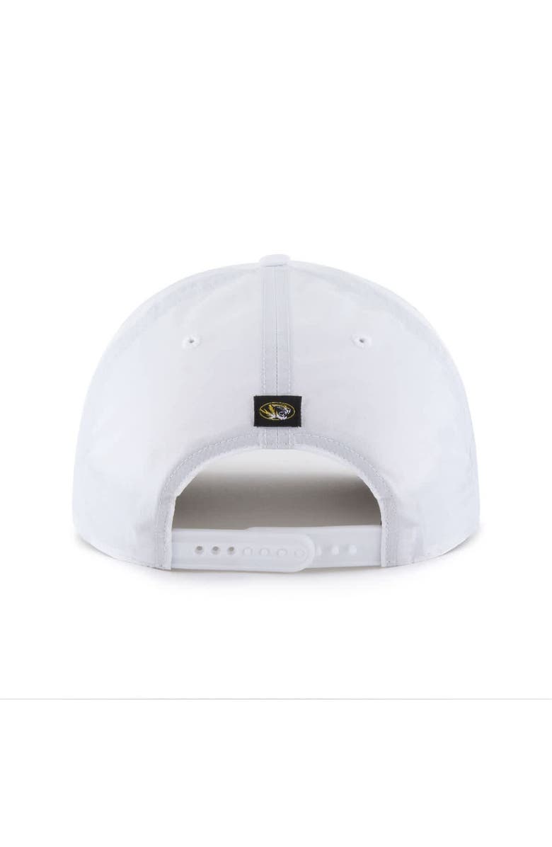 '47 Men's '47 White Missouri Tigers Condor Hitch brrr° Adjustable Hat, Alternate, color,