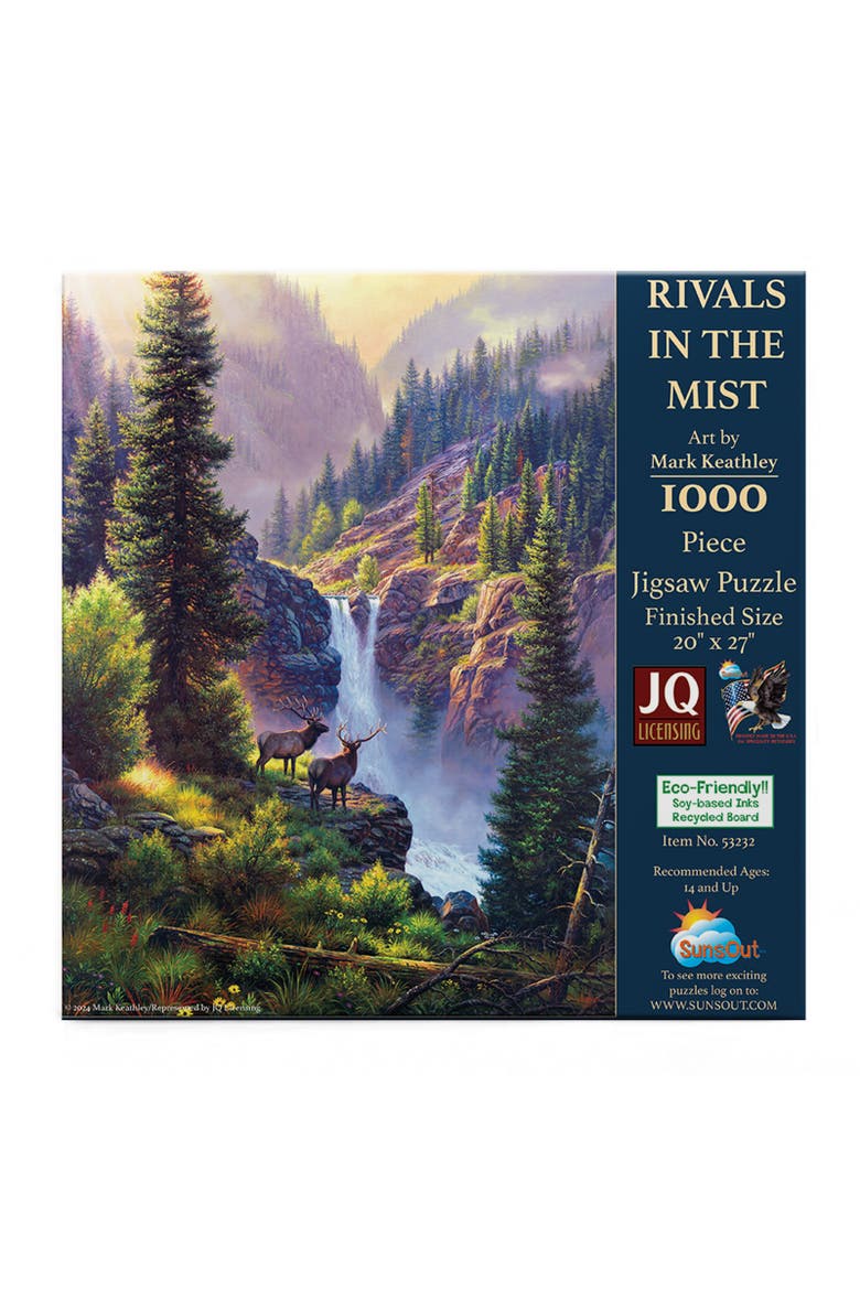 Rivals in the Mist 1000 piece Jigsaw Puzzle for Adults, Alternate, color, Multicolor