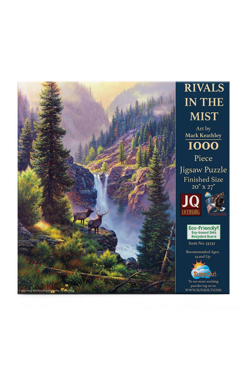 Sunsout Rivals in the Mist 1000 piece Jigsaw Puzzle for Adults, Alternate, color, Multicolor