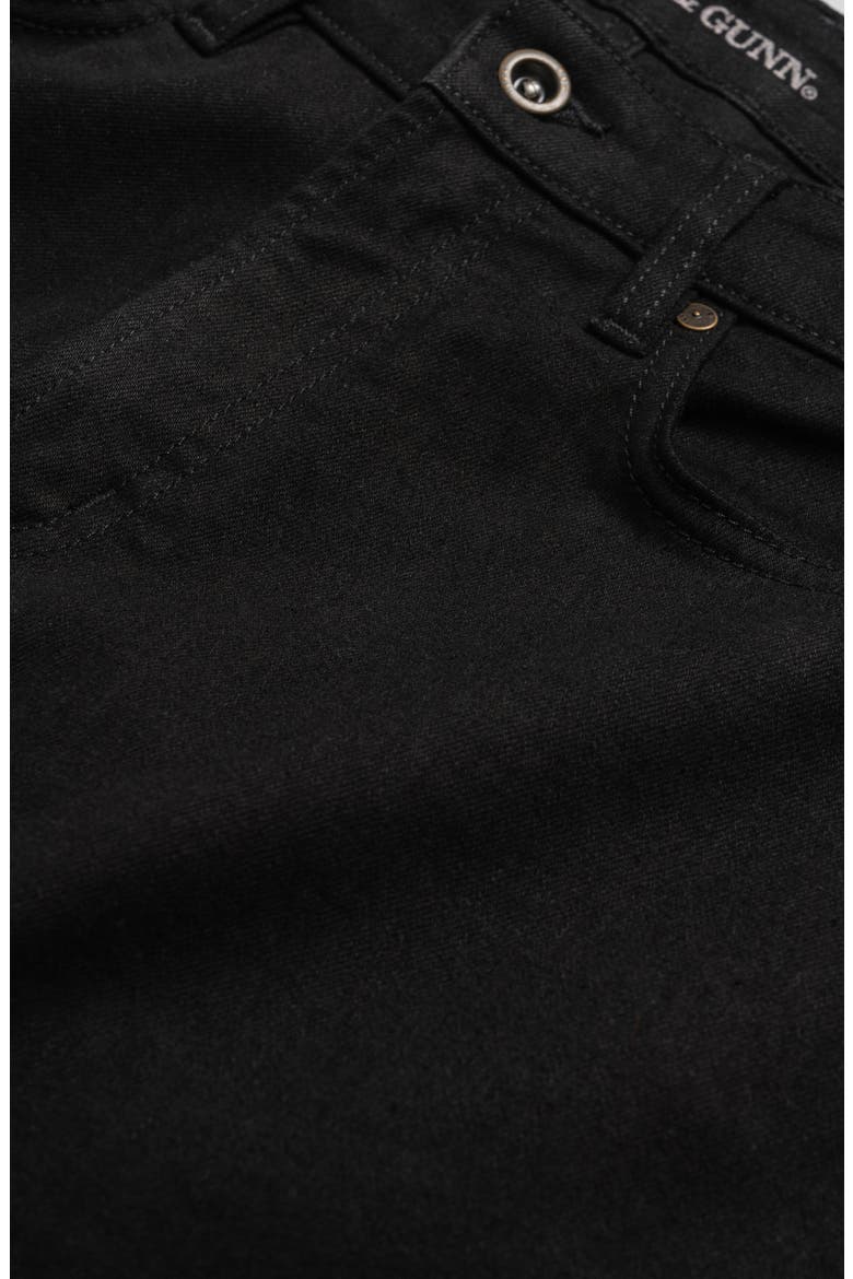 Longburn Black Straight Leg Jeans, Alternate, color, NERO
