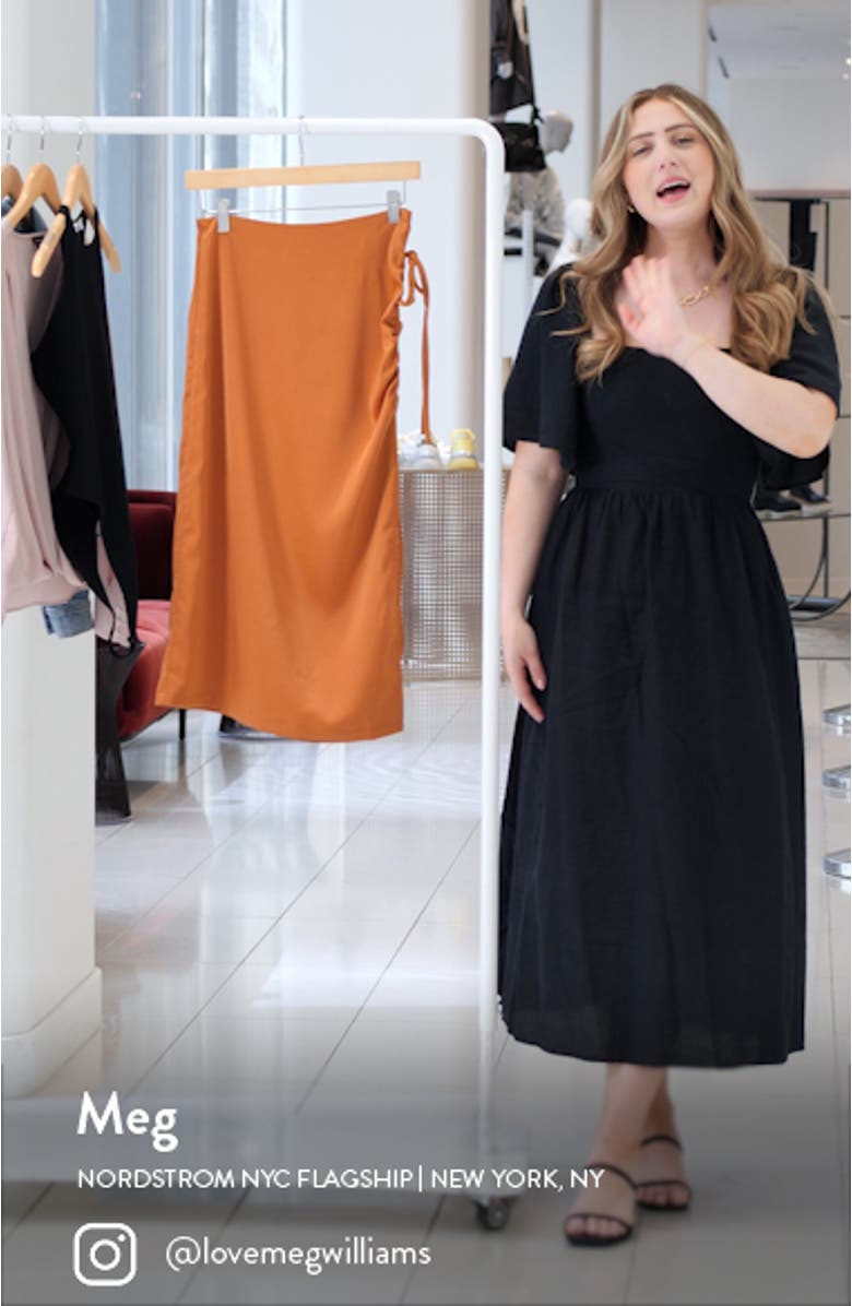 Jenson Side Ruched Skirt, sales video thumbnail