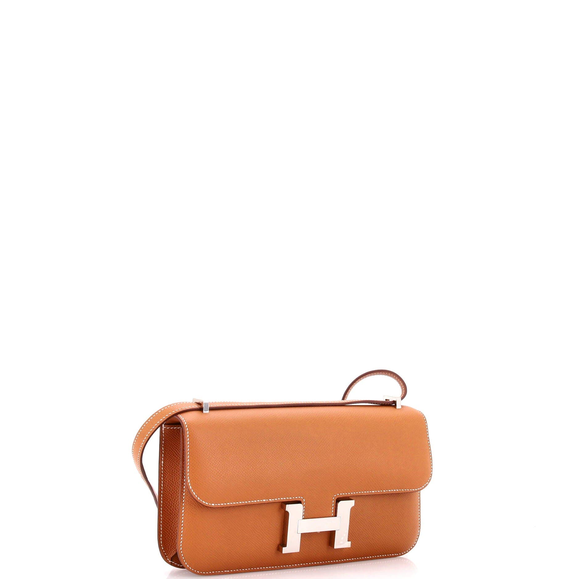 Pre-Owned Hermes Constance Elan NM Bag Epsom 25, Alternate, color, Gold