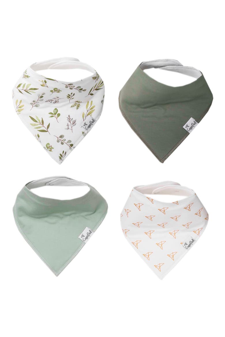 4-Pack Bandana Bibs, Main, color, HAVEN