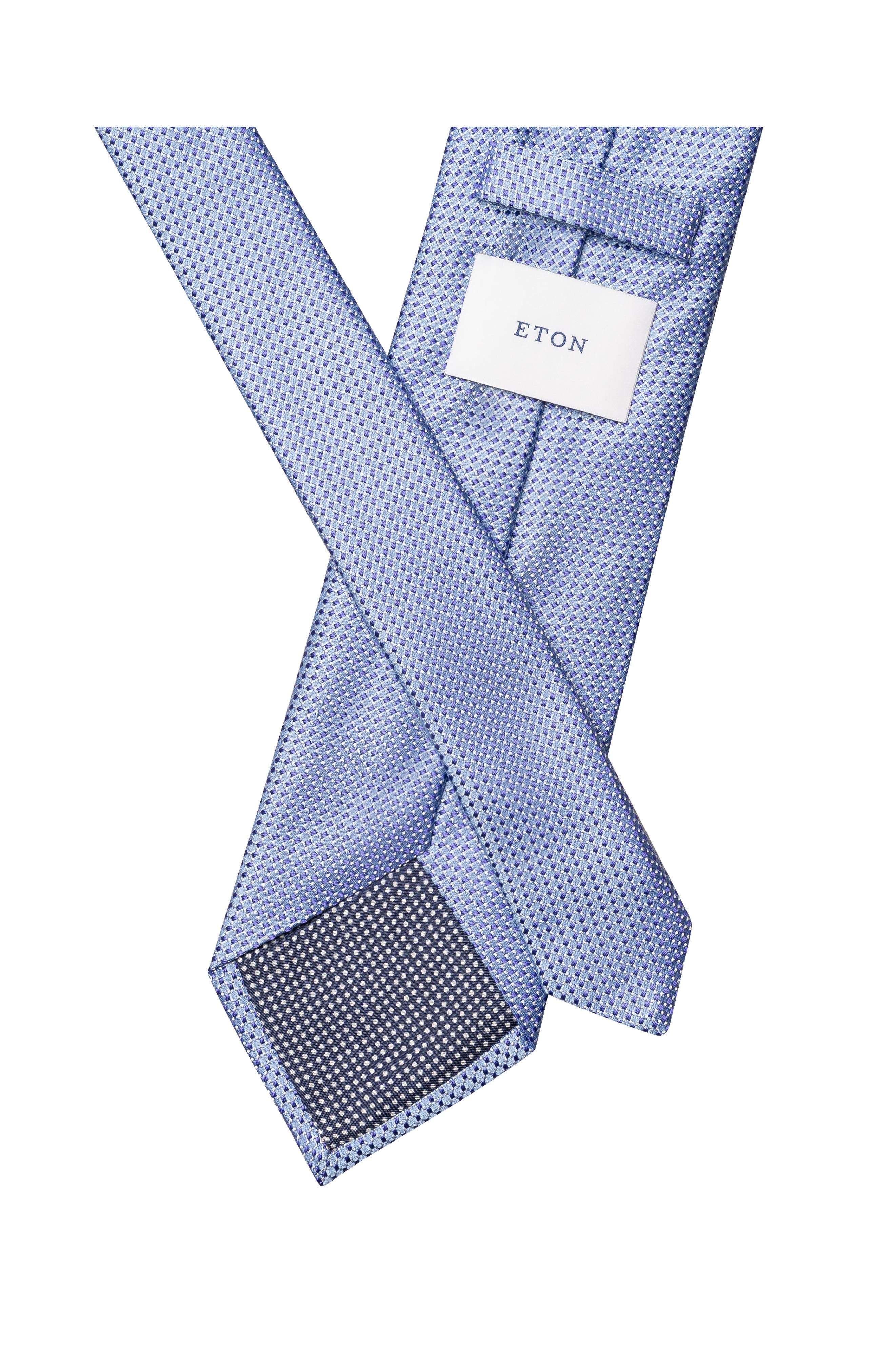 Eton Light Purple Micro Silk Tie (Men) | Nordstrom