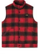 STAN RAY Plaid Cotton Flannel Vest