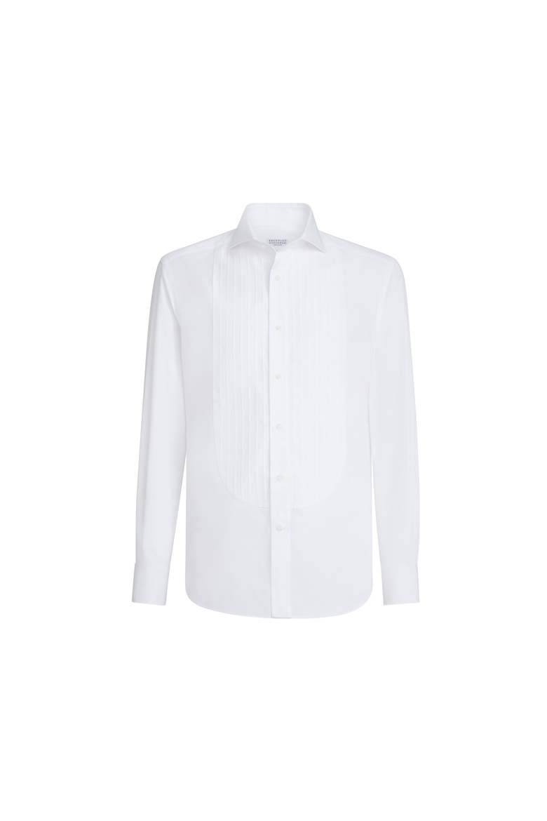Twill shirt, Alternate, color, White