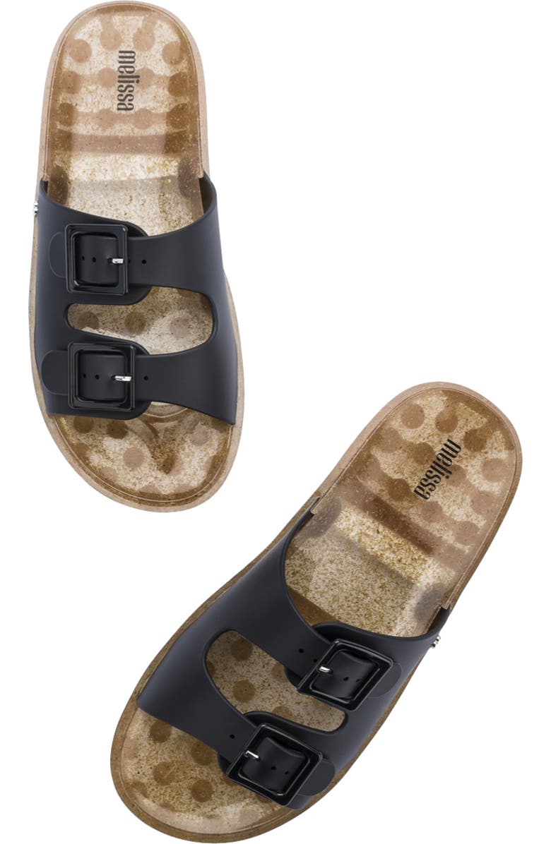 Melissa Double Strap Slide Sandal, Alternate, color,