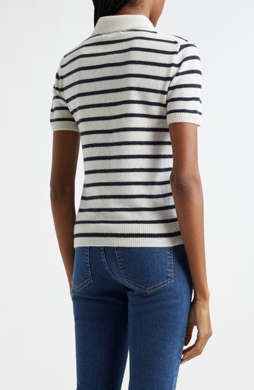 Shop Veronica Beard Brandt Cashmere Polo