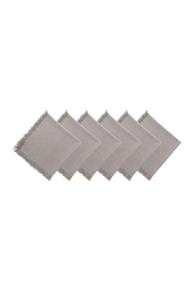 Briella Napkin Collection, Alternate, color, Grey