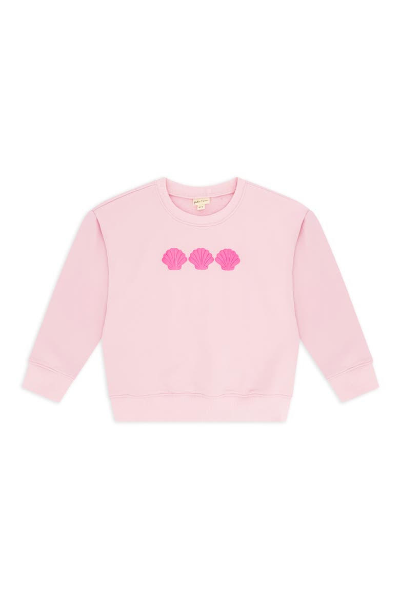 Kids' Weekend Sweatshirt, Main, color, PINK MARSHMALLOW