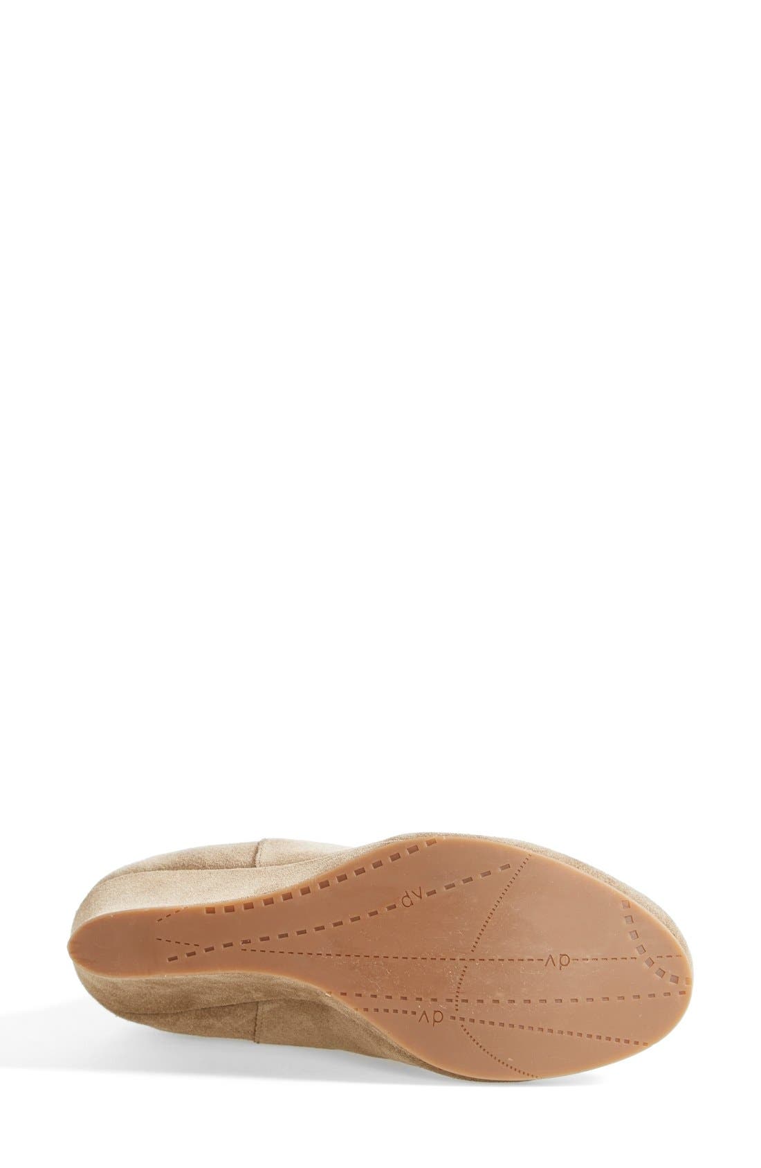 DV by Dolce Vita 'Posie' Wedge Bootie, Alternate, color, TAUPE