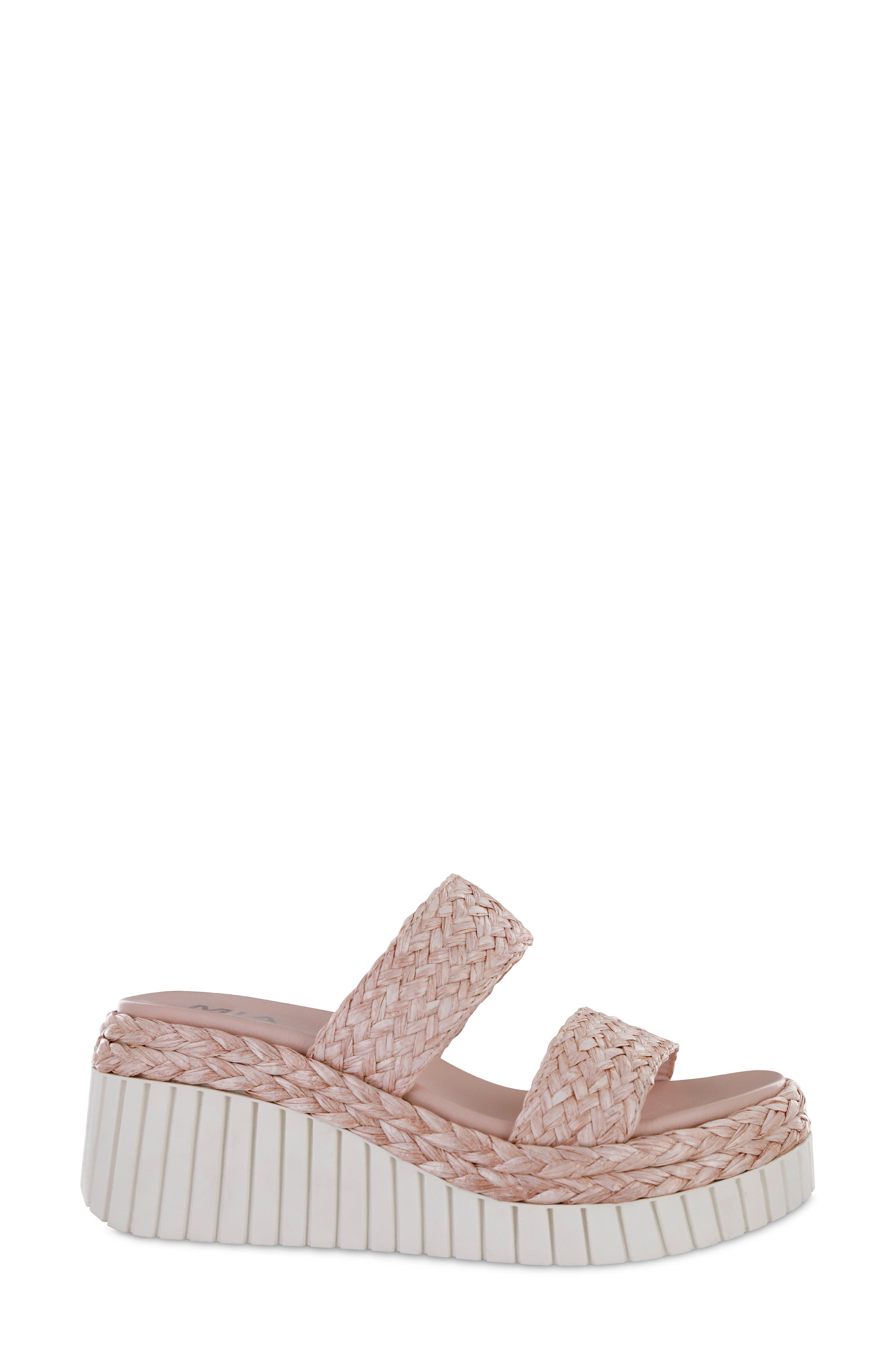 Zayla Platform Wedge Sandal, Alternate, color, BLUSH