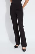 Lysse Elysse Sequin Side Stripe Stretch Ponte Tuxedo Pants