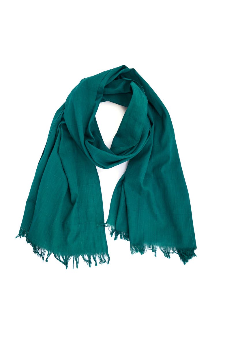 Teal Scarf, Main, color, Teal