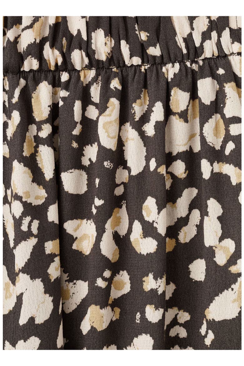 Animal Print Pants, Alternate, color, BROWN