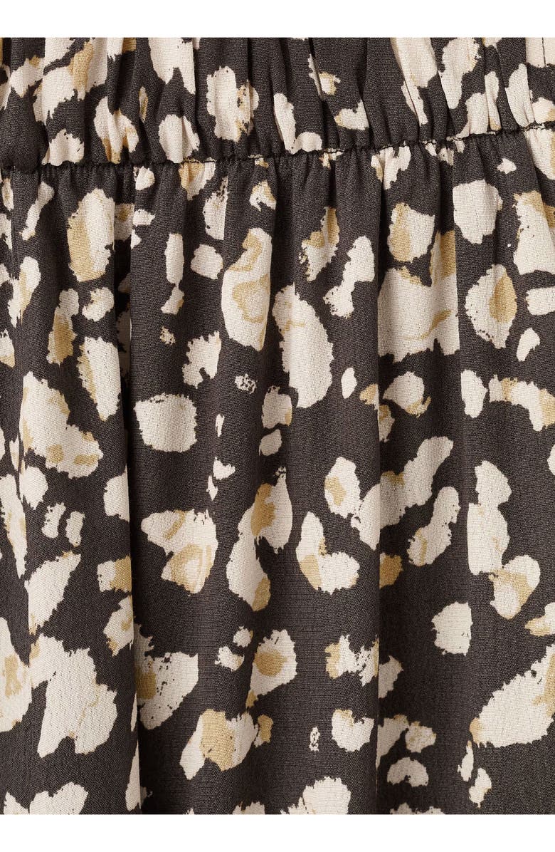 MANGO Animal Print Pants, Alternate, color, 