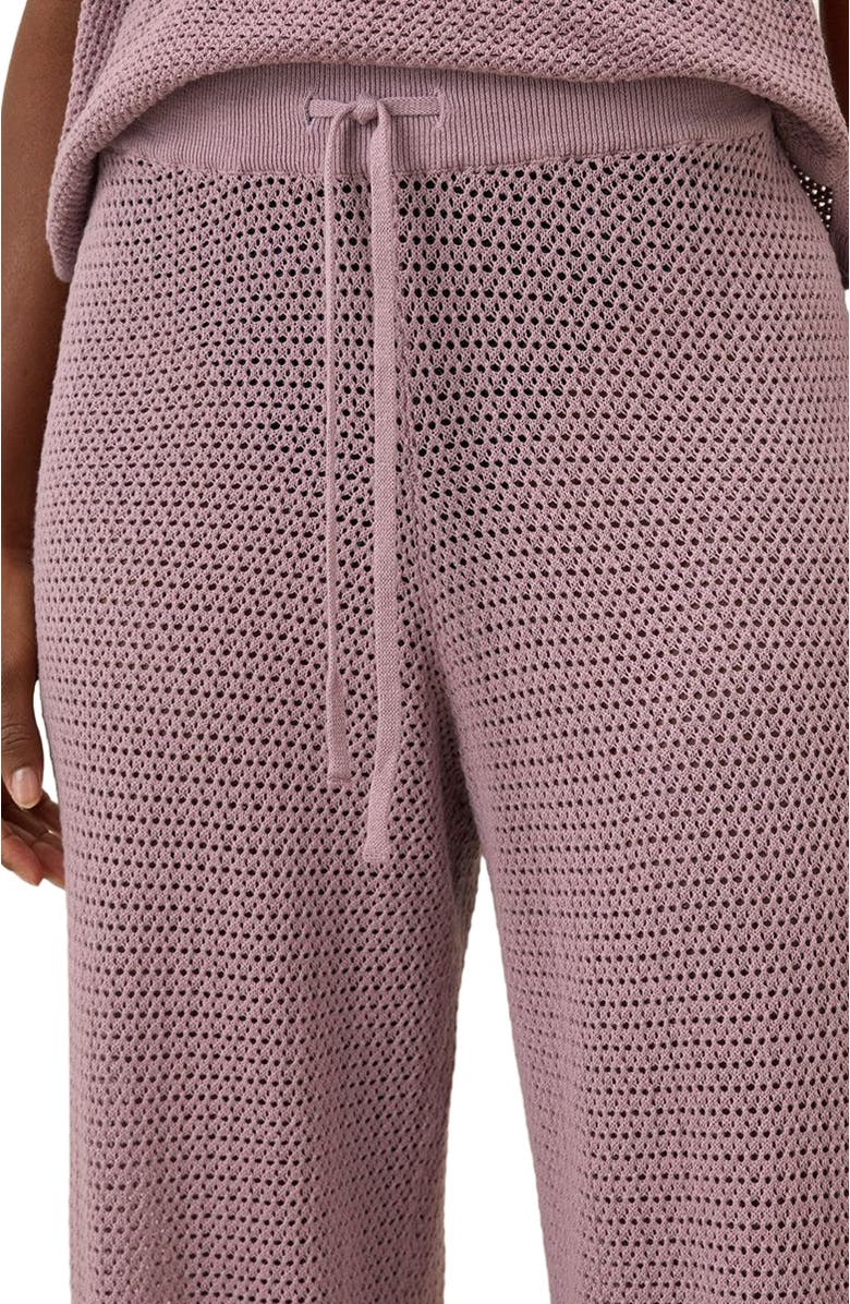Pact Beachside Linen Pant Made with Organic Cotton, Alternate, color, Lavender Haze