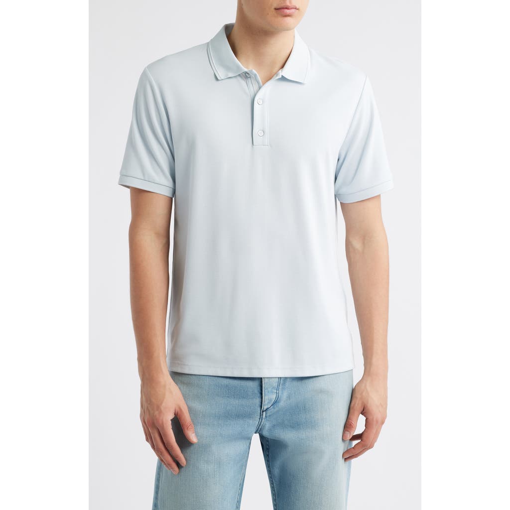 Rag & Bone Tech Pique Short Sleeve Polo Shirt