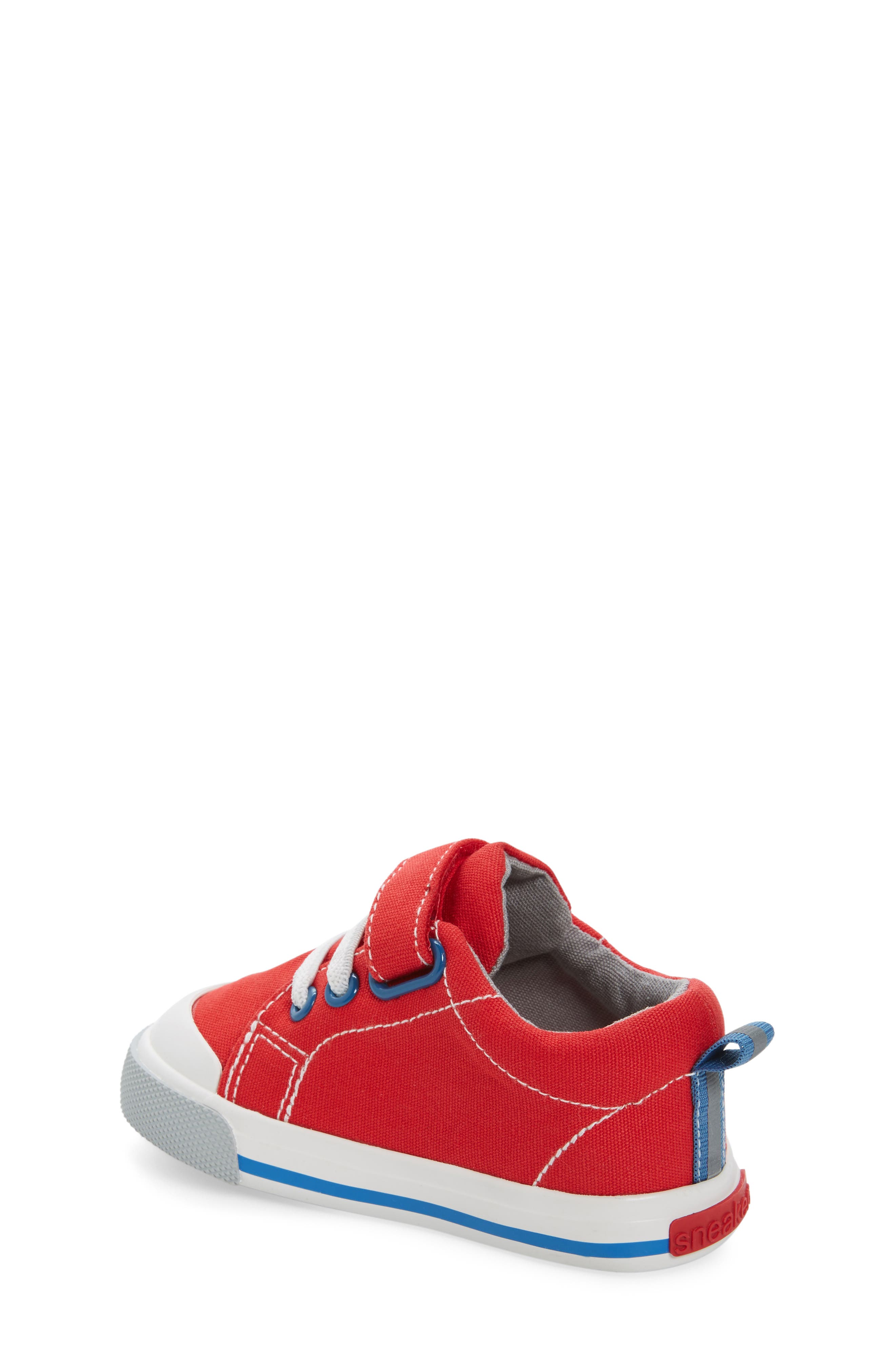 Stevie II Sneaker, Alternate, color, RED