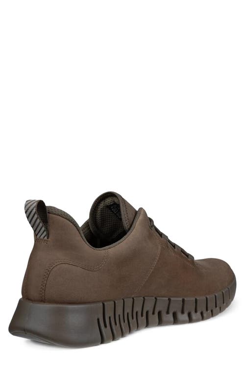 Ecco Gruuv Gore-tex Sneaker In Brown