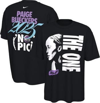 ナイキ Nike 【 Paige Bueckers March Madness T-Shirt Women's 】 レディース Nike Unisex Nike Paige Bueckers Black 2025 WNBA Draft The