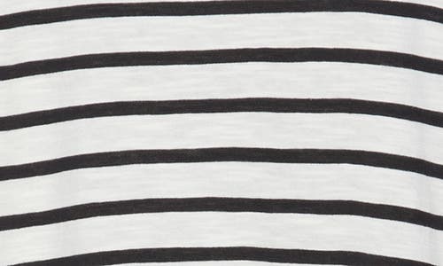 Dkny Jeans Ruched Knit Top In White