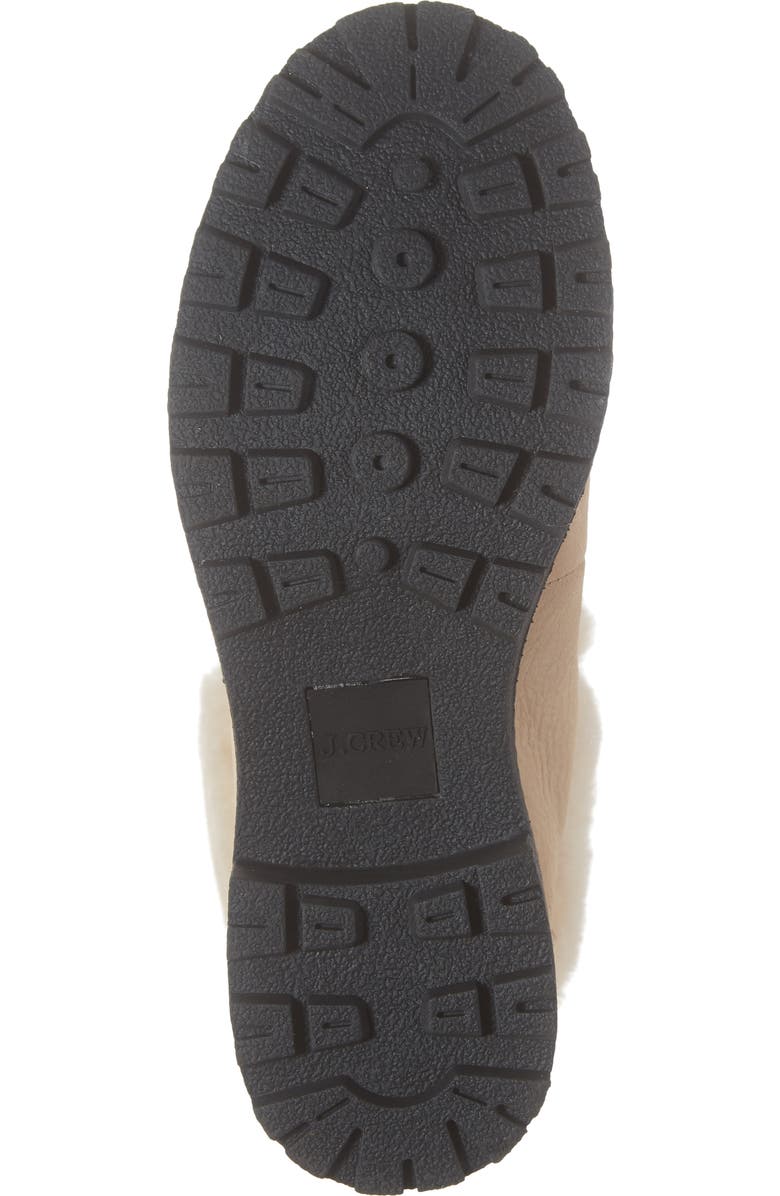 J.Crew Nordic Genuine Shearling Cuff Winter Boot, Alternate, color,