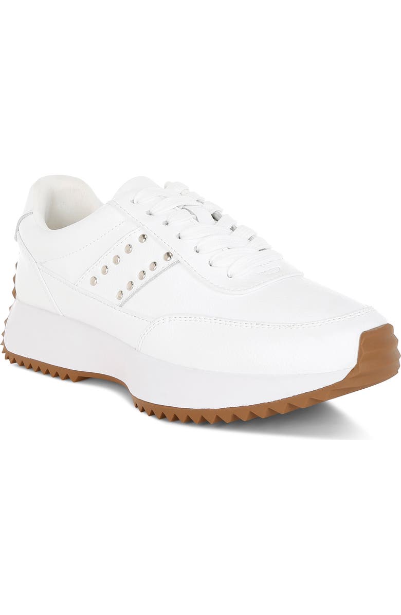 Rag & Co Opazie Sneaker, Main, color, White