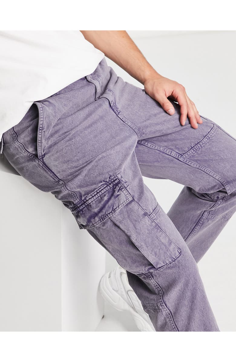 ASOS DESIGN Skater Fit Cargo Pants, Alternate, color, 