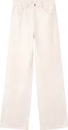 MANGO Danila High Waist Wide Leg Jeans