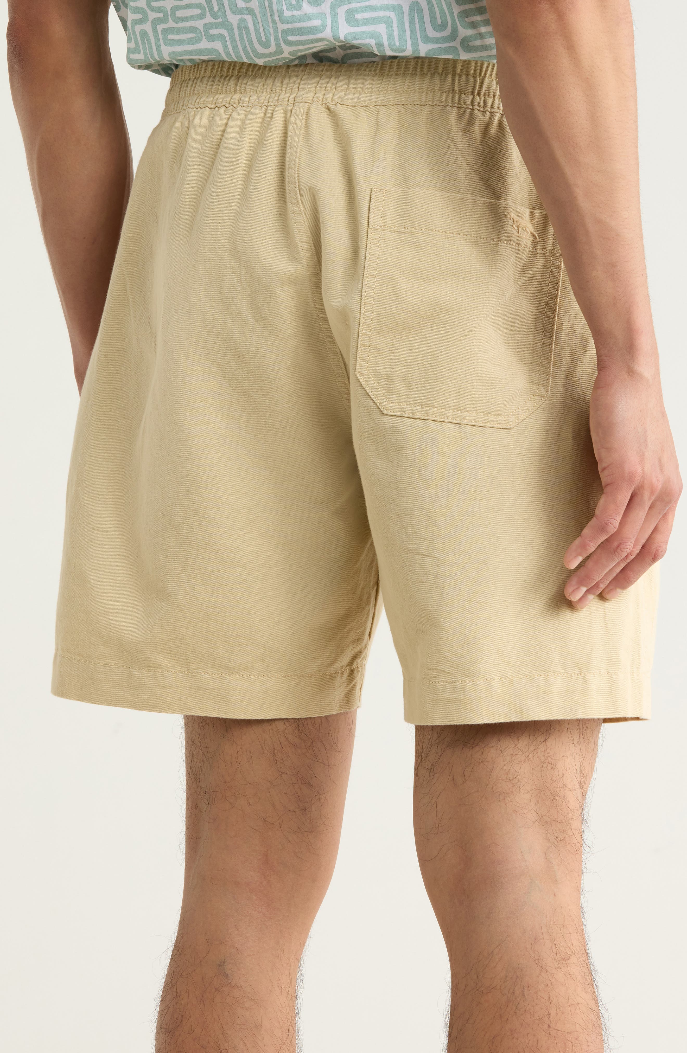 Burnbridge Linen & Cotton Shorts - image 4