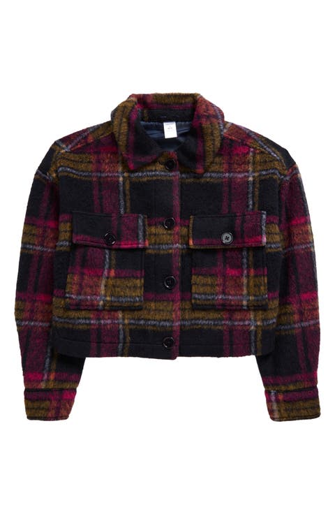 Kids' Brushed Fleece Jacket (Big Kid)