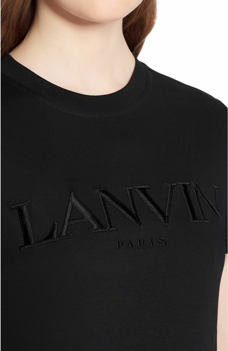 Lanvin Classic Fit Lanvin Embroidered T-Shirt, Alternate, color, 