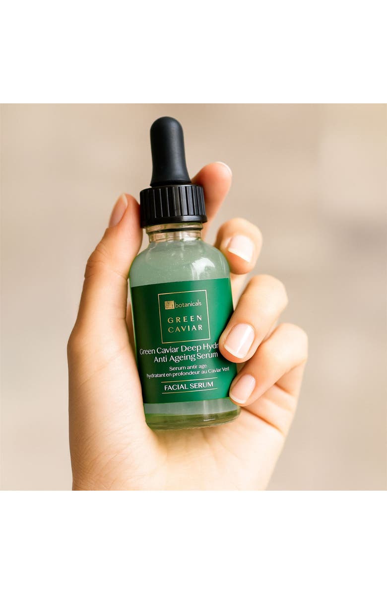 DR BOTANICALS Green Caviar Hydration & Anti-Ageing Serum for Plump, Radiant Skin 30ml, Alternate, color, White