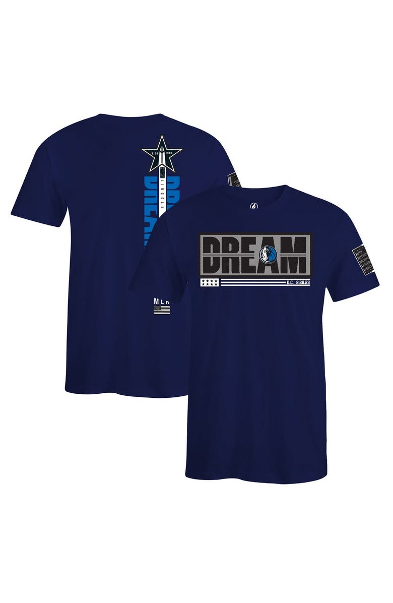 FISLL Unisex FISLL x Black History Collection  Royal Dallas Mavericks T-Shirt, Alternate, color, Royal