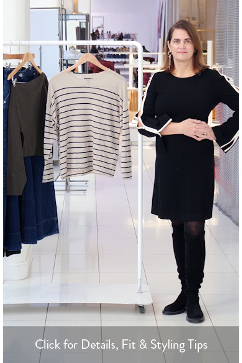 Organic Linen & Organic Cotton Crewneck Sweater video