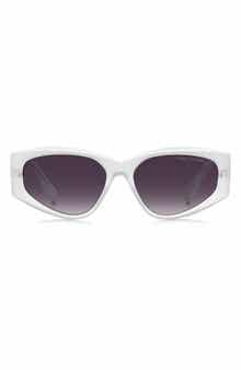 56mm Gradient Cat Eye Sunglasses