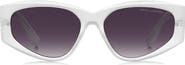 Marc Jacobs 56mm Gradient Cat Eye Sunglasses